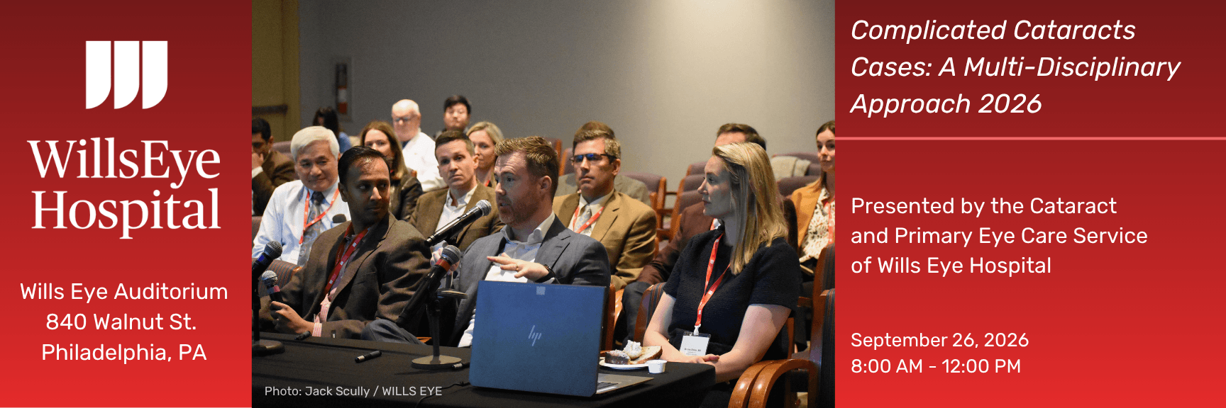 Complicated Cataracts Cases: A Multi-Disciplinary Approach 2026 Banner